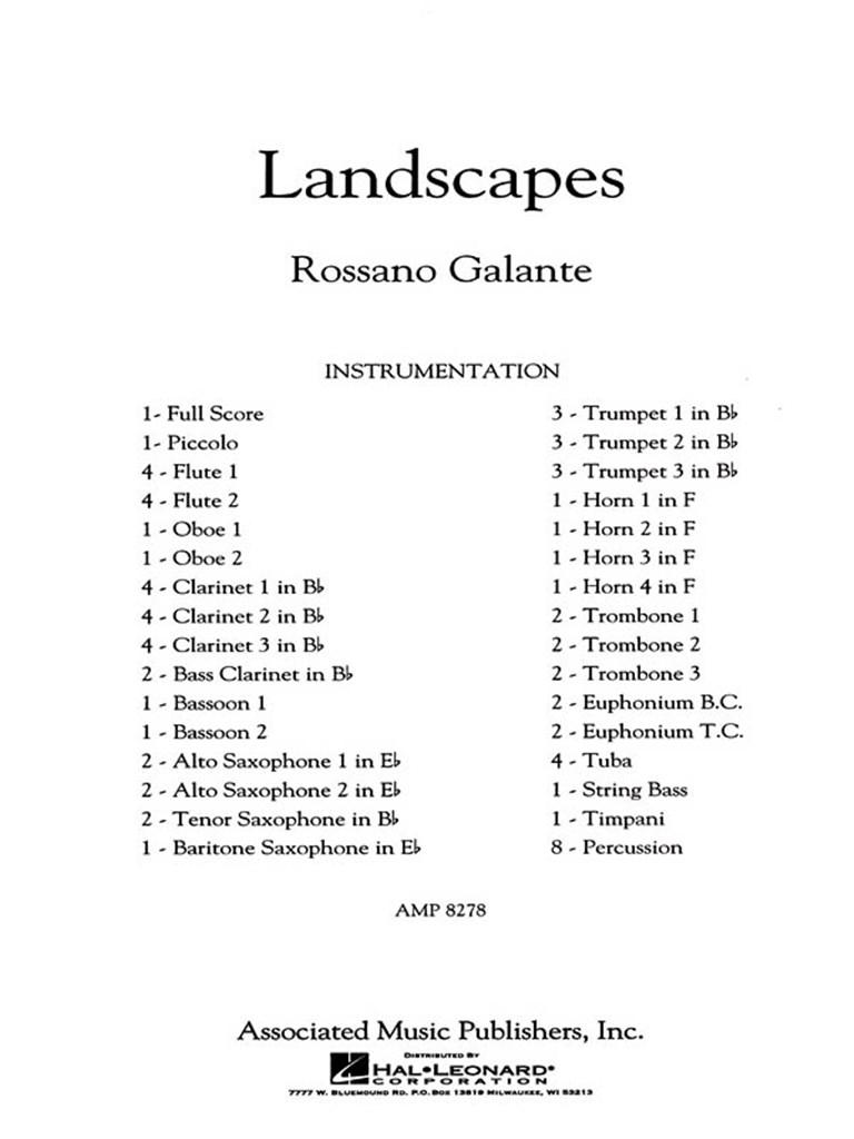Landscapes